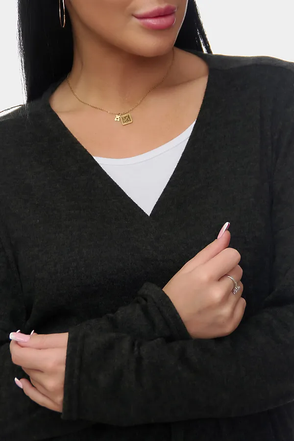 Кардиган Софи 2 НАТАЛИ, черный - фото 2