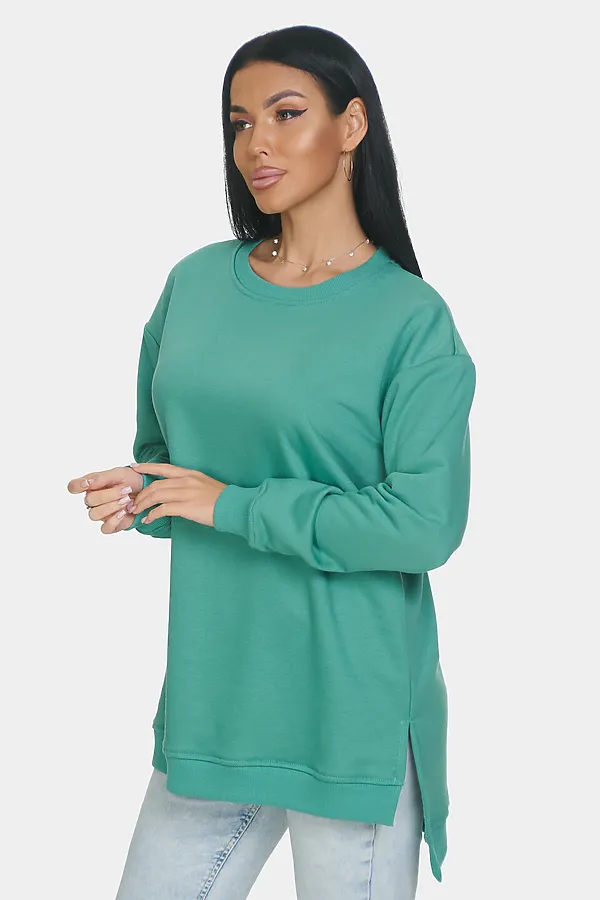 Свитшот Ева НАТАЛИ, зеленый - фото 2