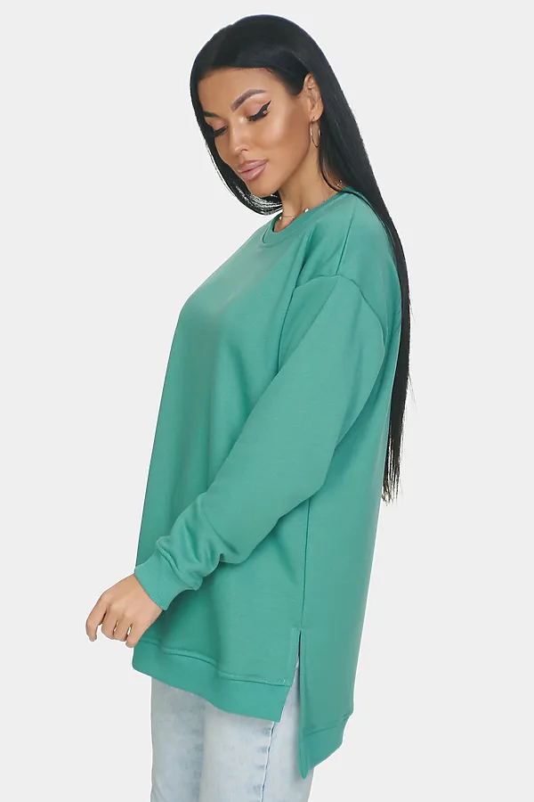 Свитшот Ева НАТАЛИ, зеленый - фото 2