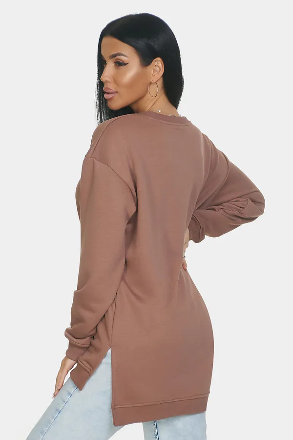 Свитшот Ева НАТАЛИ, какао - фото 2