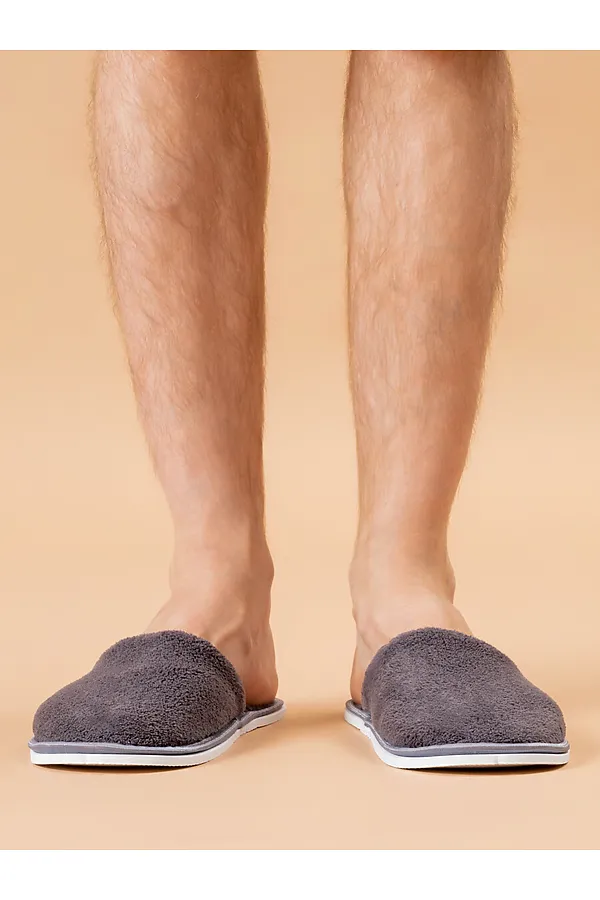 Тапки МВТ НАТАЛИ, мышиный - фото 2