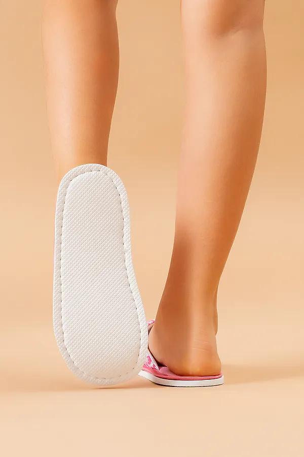 Тапки ДМ(д-пч) НАТАЛИ, розовый+лабубу - фото 2