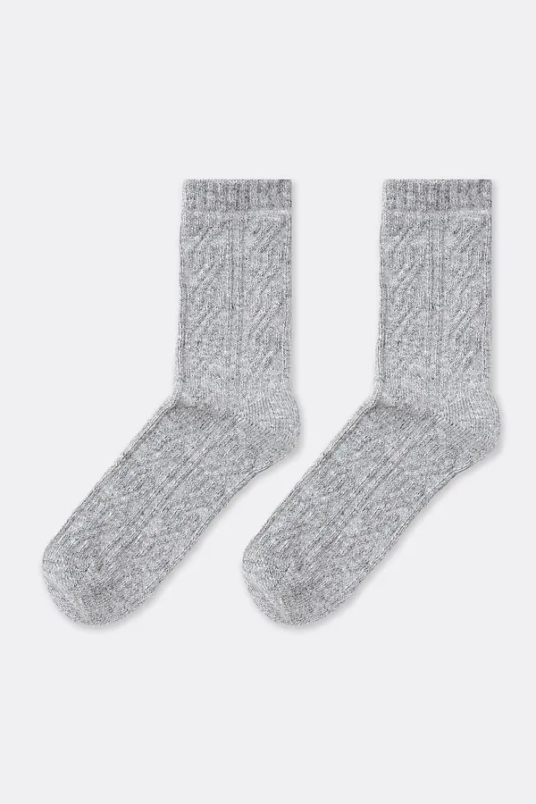 Носки MARK FORMELLE, св.серый меланж - фото 2