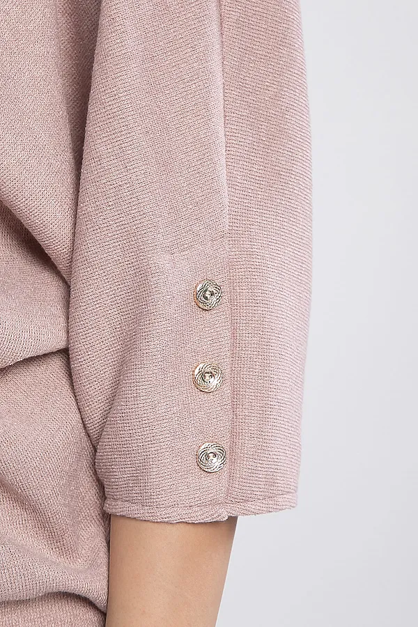 Блуза LADY TAIGA, пудровая - фото 2