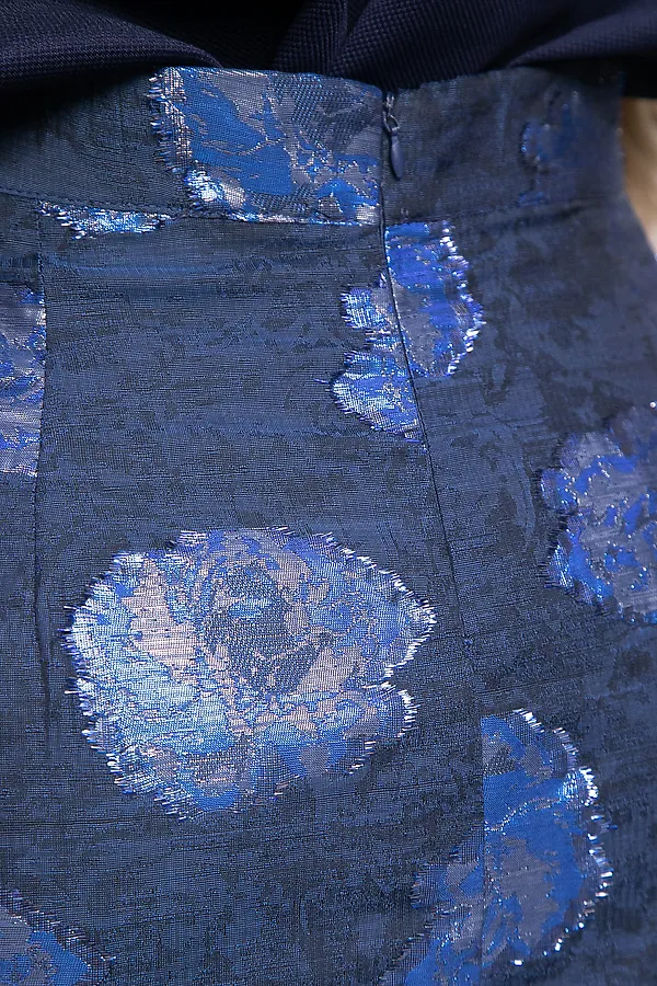 Юбка LADY TAIGA, синяя - фото 2