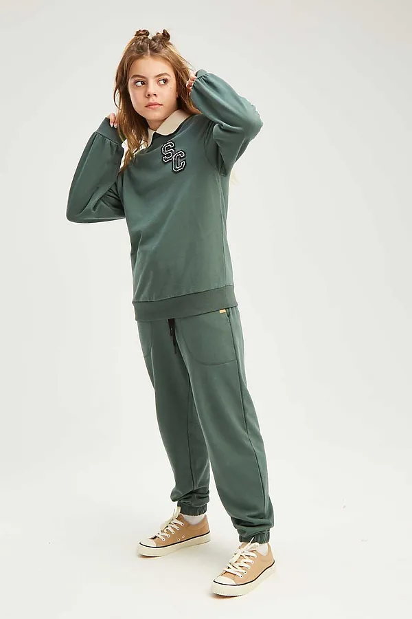 Джемпер SMENA, пыльно-зеленый - фото 2