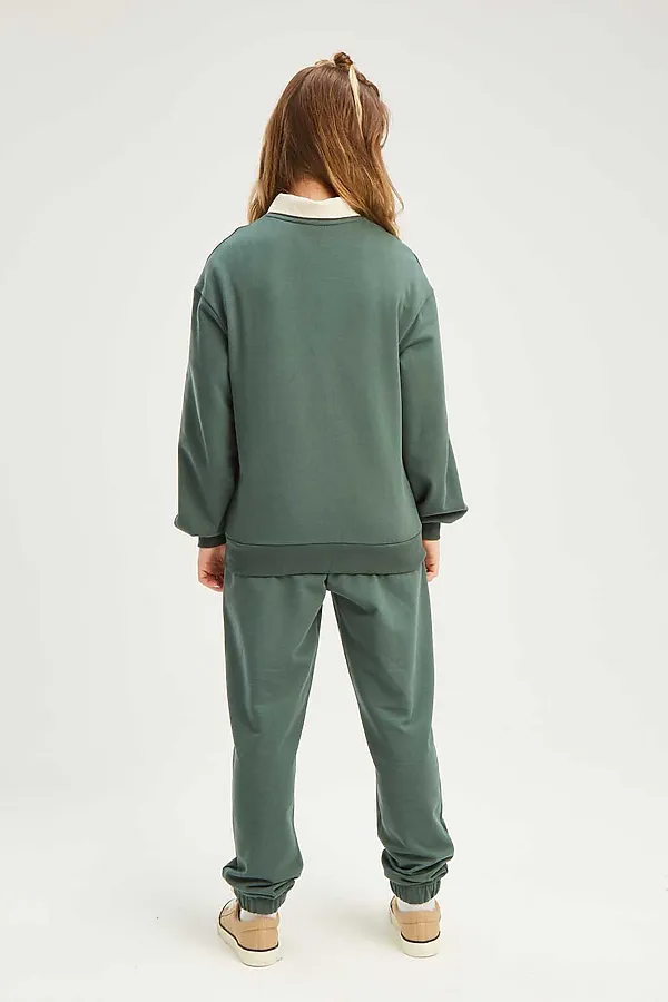 Джемпер SMENA, пыльно-зеленый - фото 2