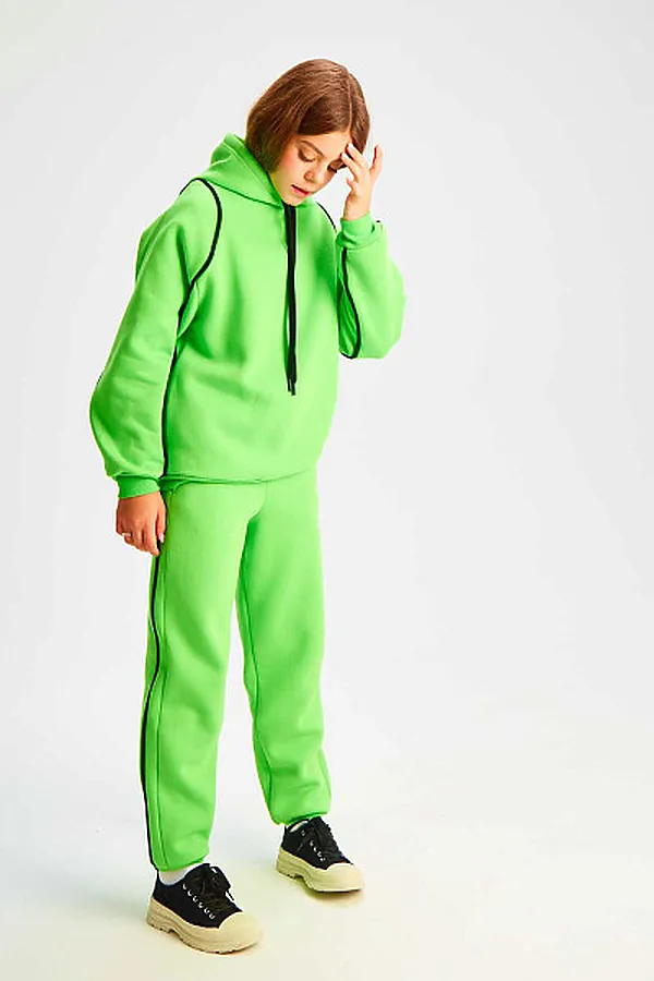 Худи SMENA, ярко-зеленый - фото 2