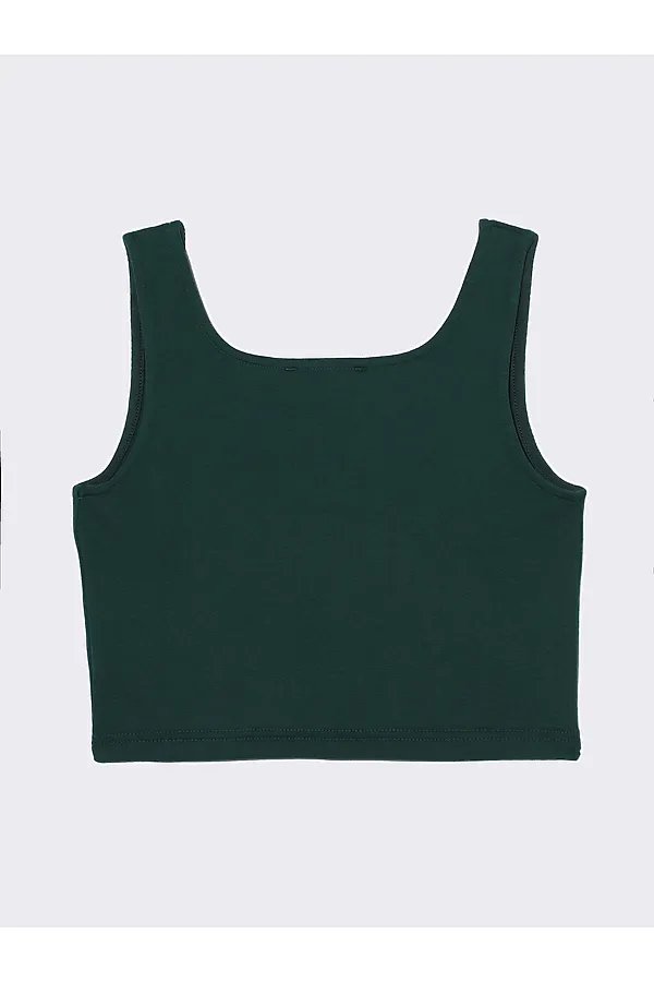 Топ SMENA, темно-зеленый - фото 2