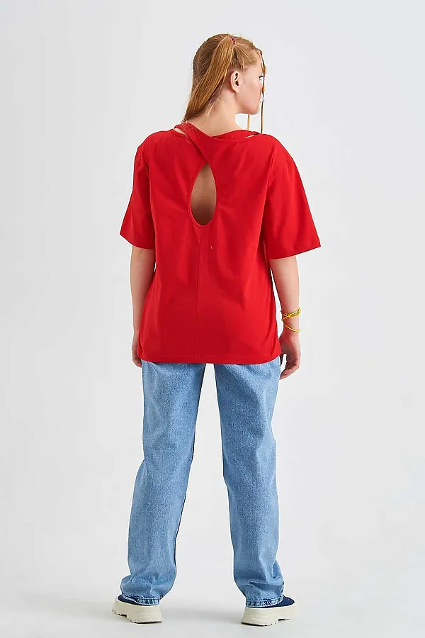 Футболка SMENA, красный - фото 2