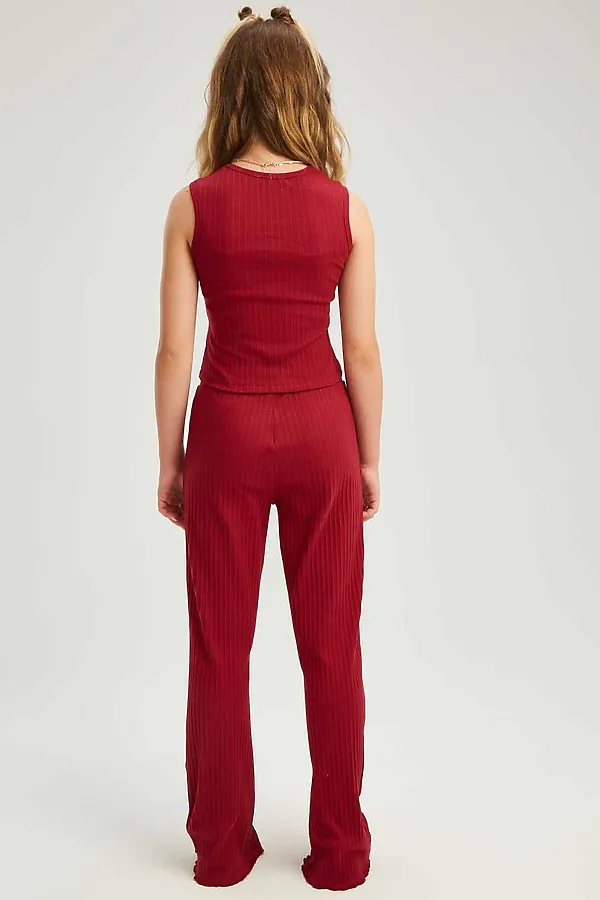 Топ SMENA, бордовый - фото 2