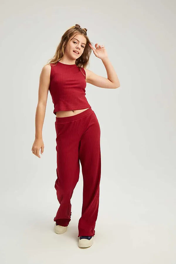 Топ SMENA, бордовый - фото 2