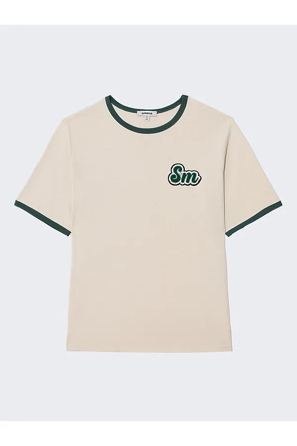 Футболка SMENA, пастельный беж - фото 2