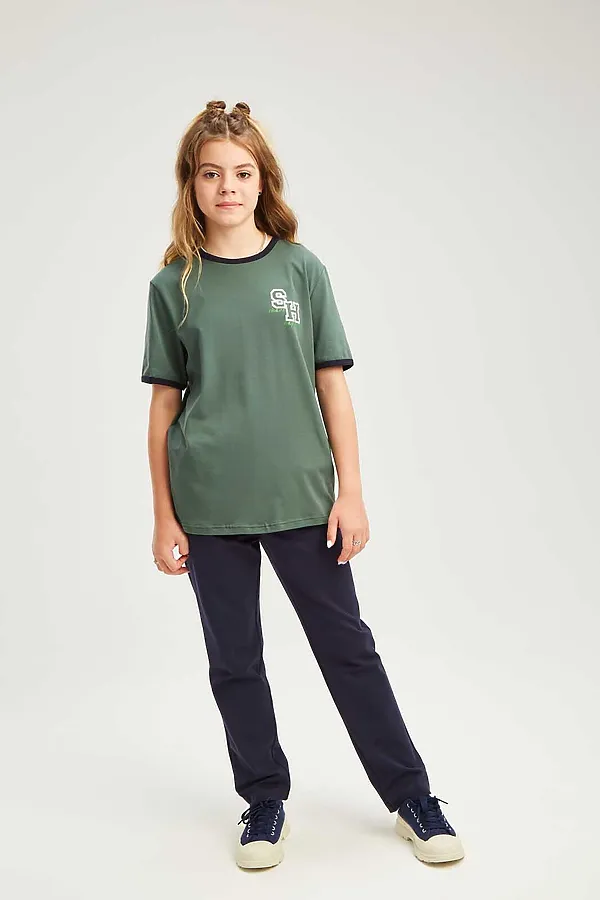 Футболка SMENA, пыльно-зеленый - фото 2