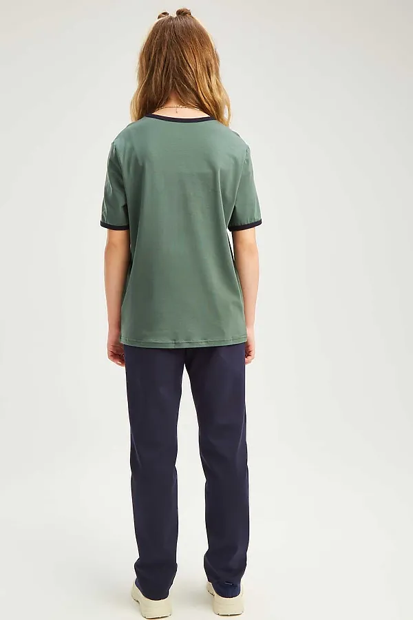 Футболка SMENA, пыльно-зеленый - фото 2