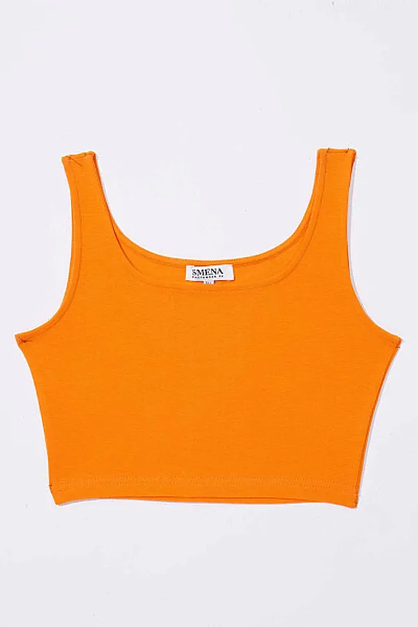 Топ SMENA, ярко-оранжевый - фото 2