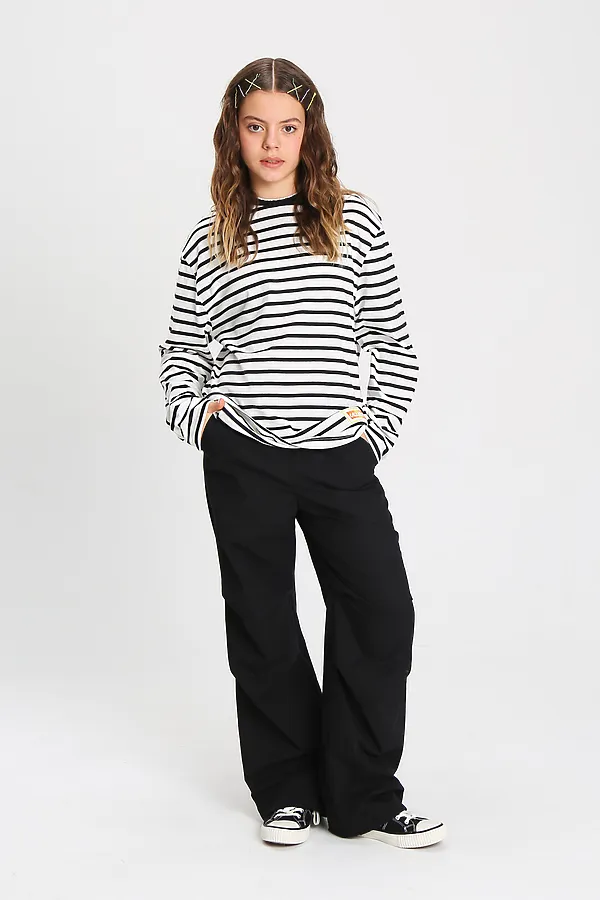 Лонгслив SMENA, черный - фото 2