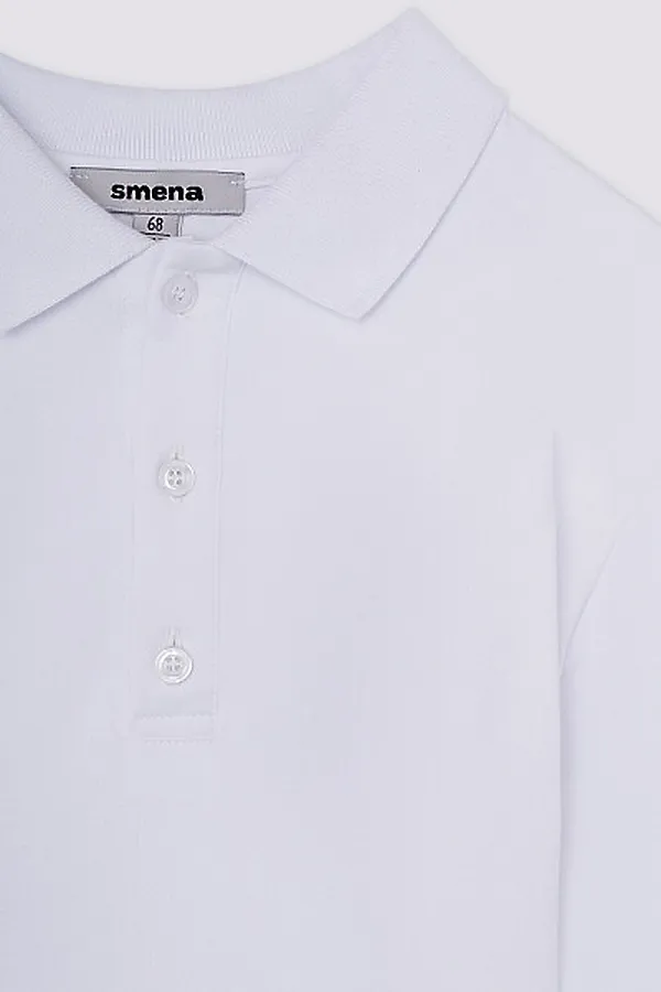 Поло SMENA, белый - фото 2