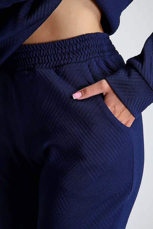 Костюм с брюками 32829 НАТАЛИ, темно-синий - фото 2