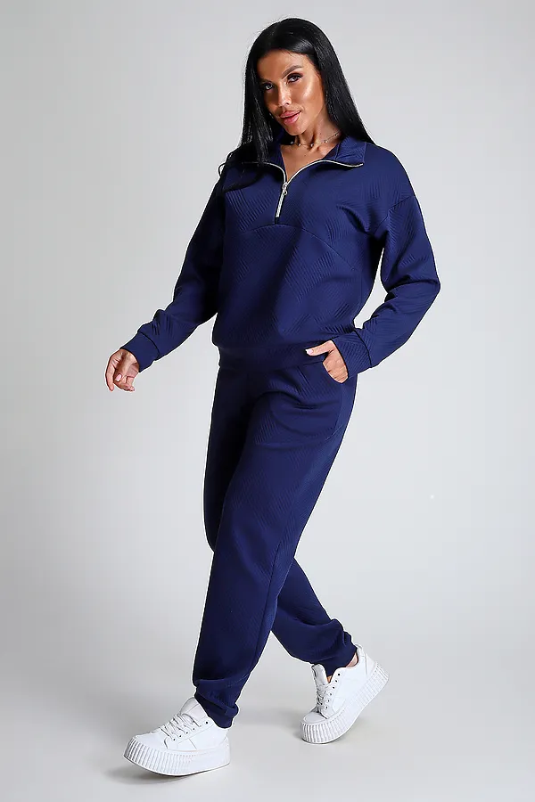 Костюм с брюками 32829 НАТАЛИ, темно-синий - фото 2