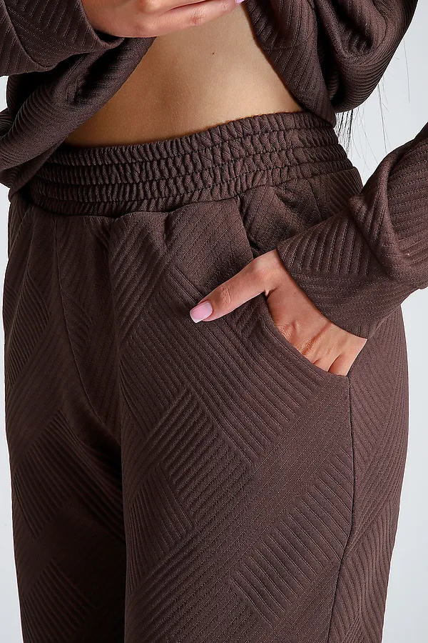 Костюм с брюками 32829 НАТАЛИ, шоколад - фото 2