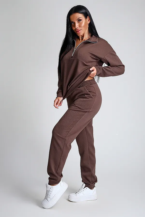 Костюм с брюками 32829 НАТАЛИ, шоколад - фото 2