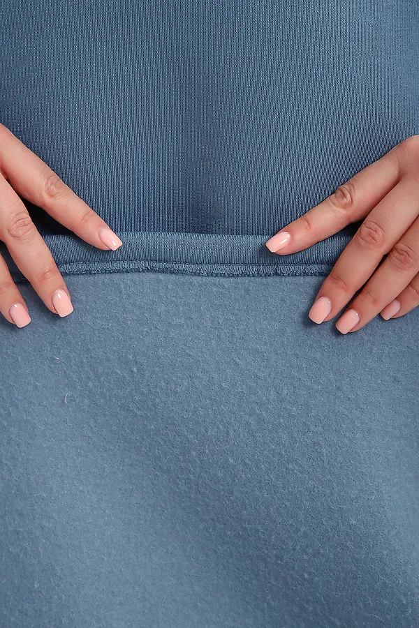 Толстовка-платье 5722 НАТАЛИ, светло-синий - фото 2