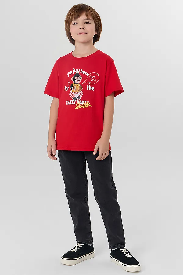 Футболка MARK FORMELLE, бордо +печать2 - фото 2