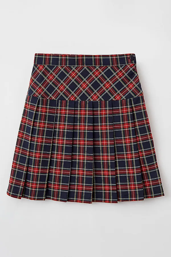 Юбка SMENA, сине-красная клетка - фото 2