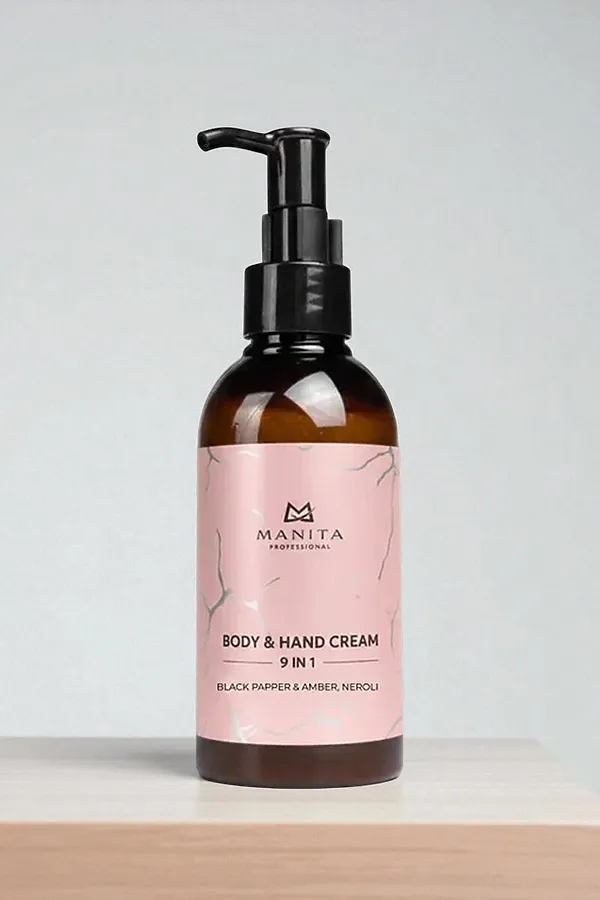 Manita Professional Парфюмированный крем для рук и тела / Black Pepper, Amber, Neroli, 150 мл KRISTALLER, black pepper, amber, neroli - фото 2
