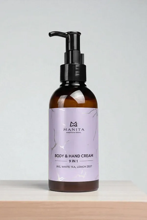 Manita Professional Парфюмированный крем для рук и тела / Iris, White Tea, Lemon Zest, 150 мл KRISTALLER, iris, white tea, lemon zest - фото 2