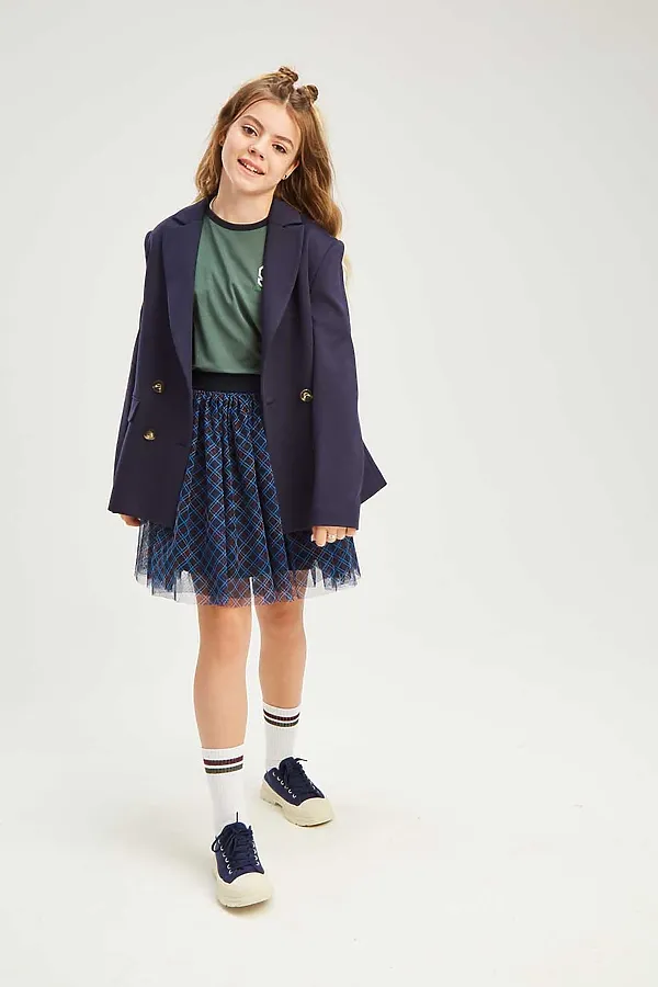 Юбка SMENA, синий - фото 2