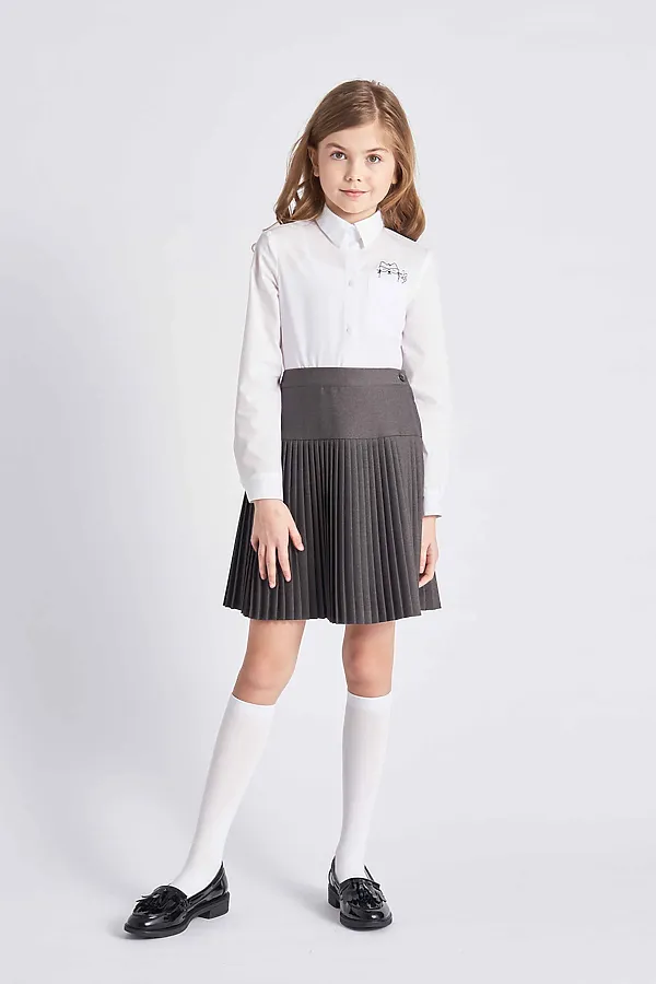 Юбка SMENA, серый - фото 2