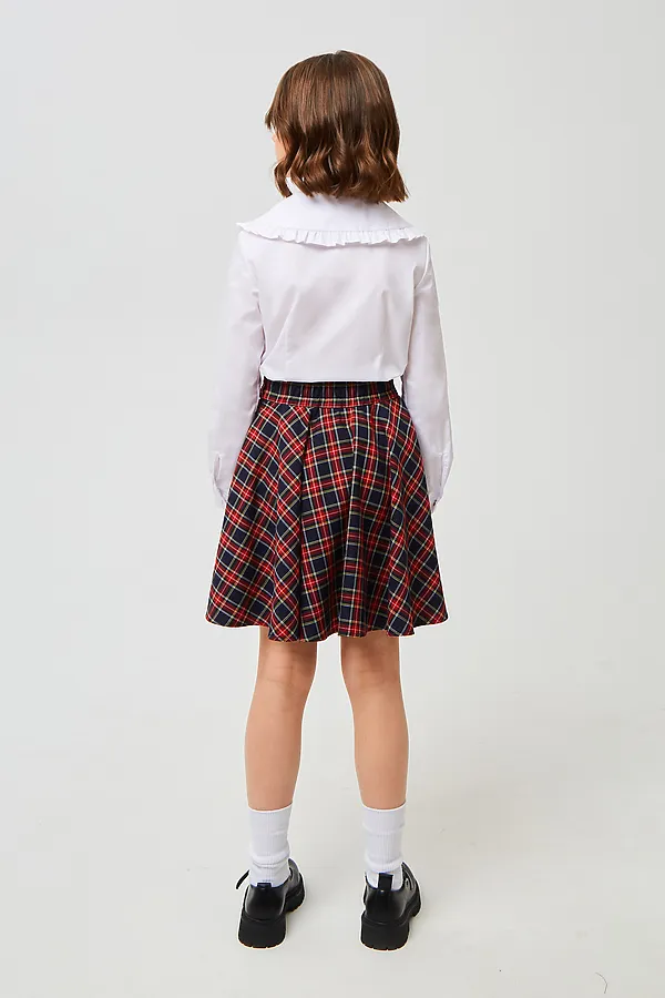 Юбка SMENA, сине-красная клетка - фото 2