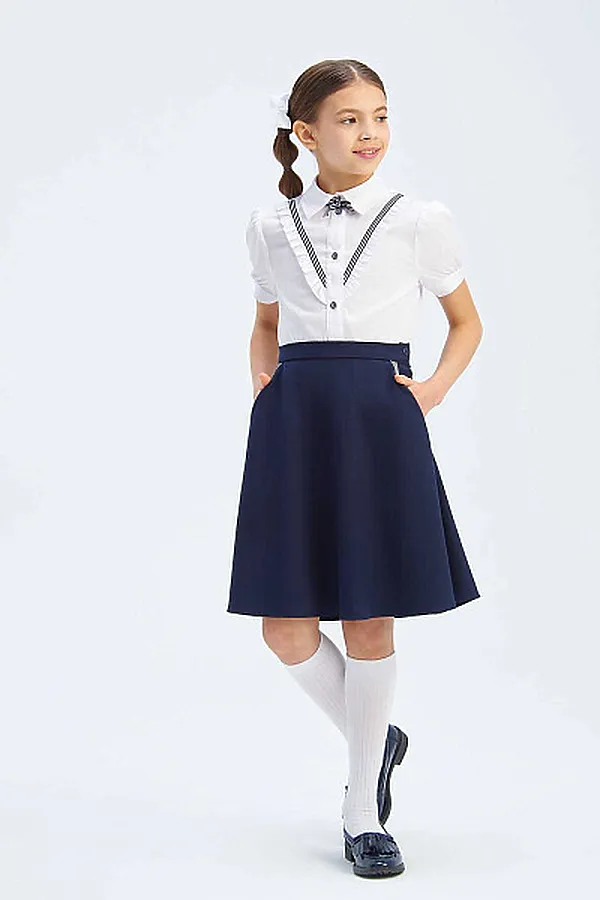 Юбка SMENA, синий - фото 2