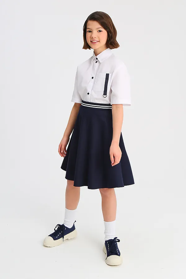 Юбка SMENA, синий - фото 2