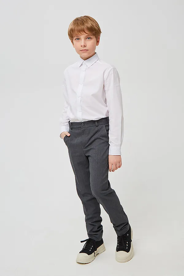 Брюки SMENA, серый - фото 2