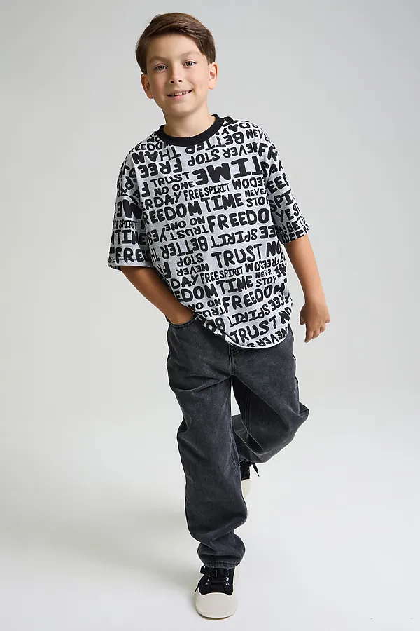 Джинсы SMENA, темно-серый - фото 2