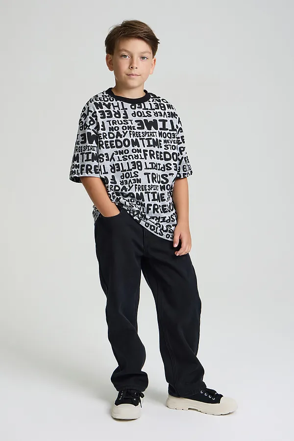 Джинсы SMENA, черный - фото 2