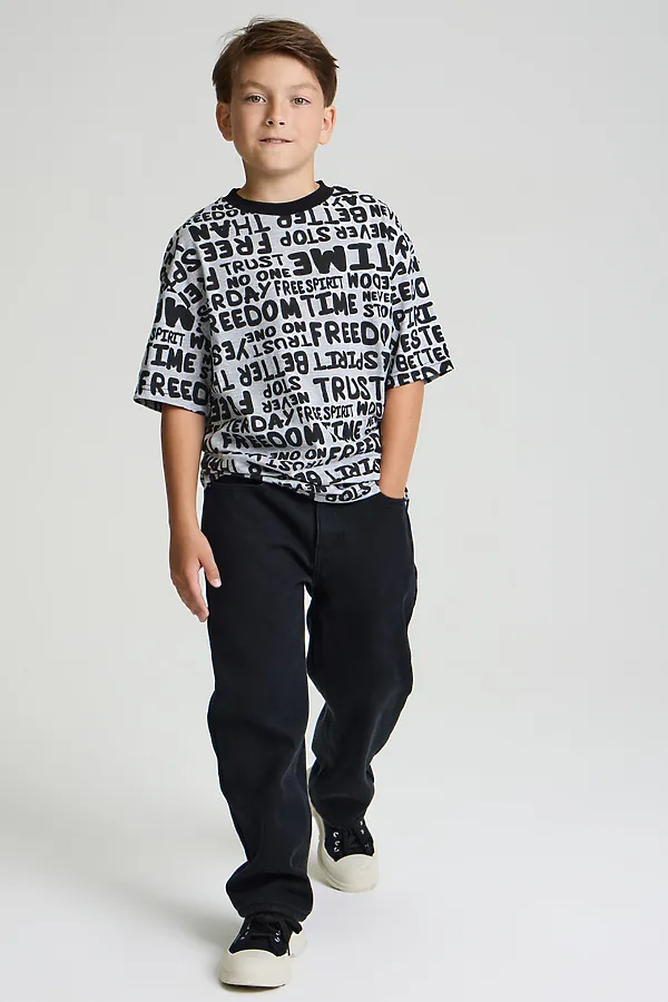 Джинсы SMENA, черный - фото 2