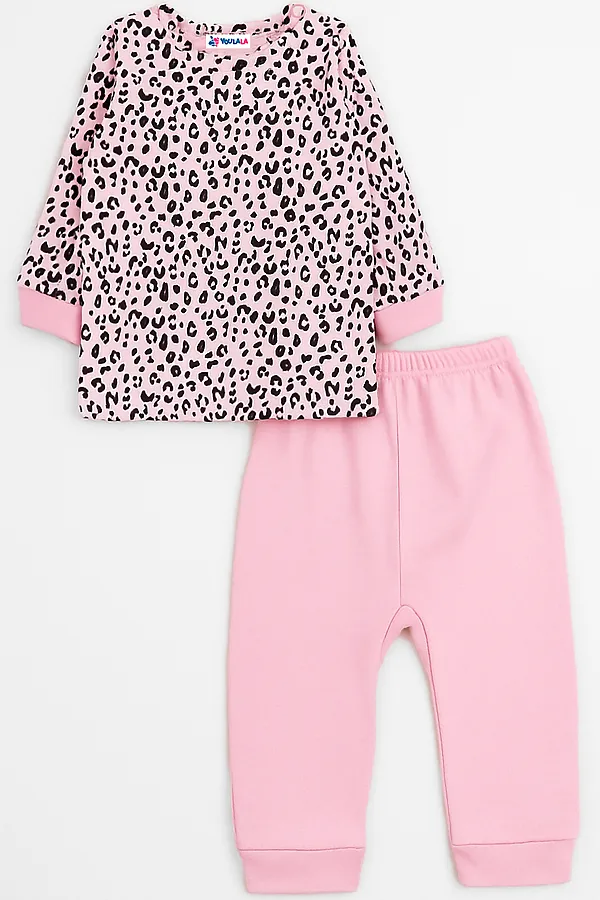 Комплект (Джемпер+Брюки) YOULALA, розовый - фото 2
