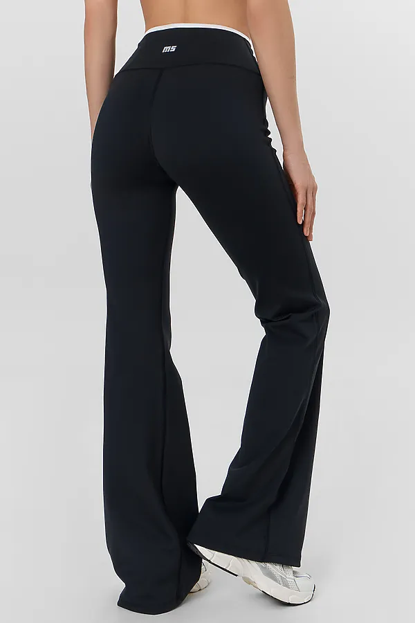 Брюки MARK FORMELLE, черный +печать - фото 2