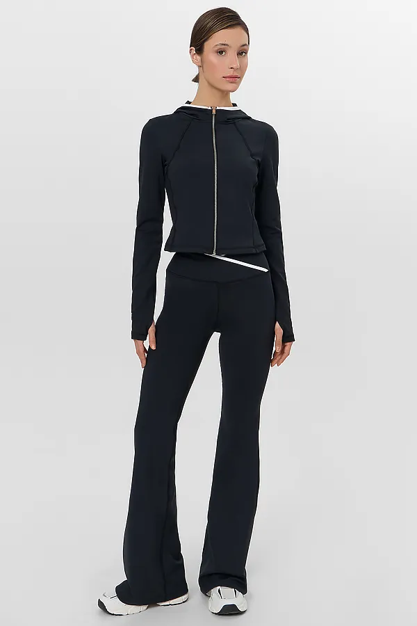 Брюки MARK FORMELLE, черный +печать - фото 2