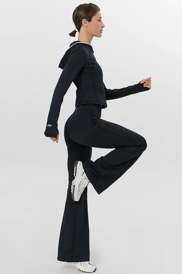 Брюки MARK FORMELLE, черный +печать - фото 2