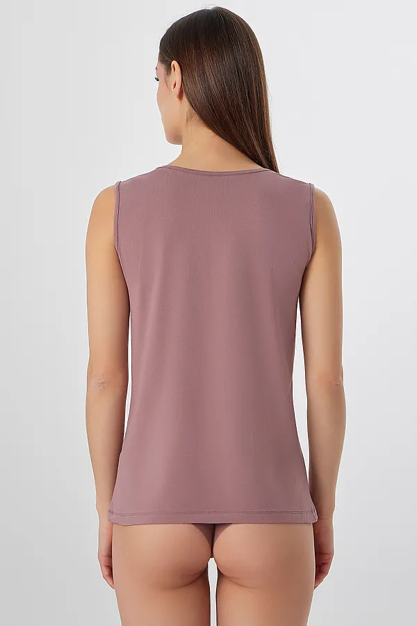 Майка MARK FORMELLE, кофе - фото 2