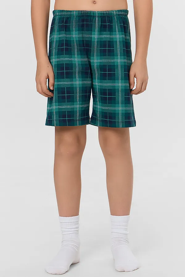 Пижама MARK FORMELLE, изумруд +сине -зеленая клетка - фото 2