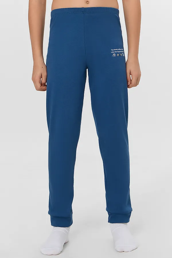 Пижама MARK FORMELLE, синий +печать2 - фото 2