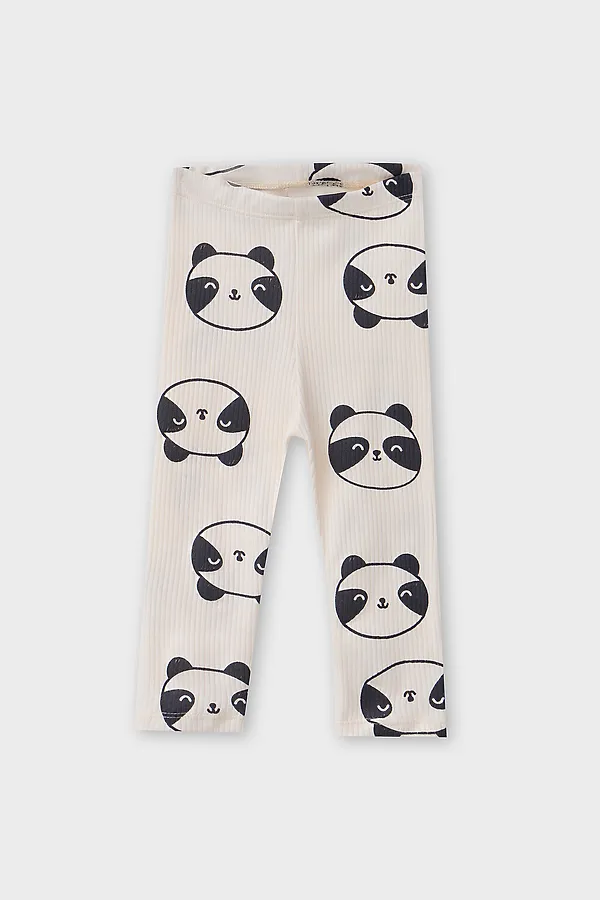 Комплект (Боди+Ползунки) MARK FORMELLE, молочный +панды на молочном - фото 2