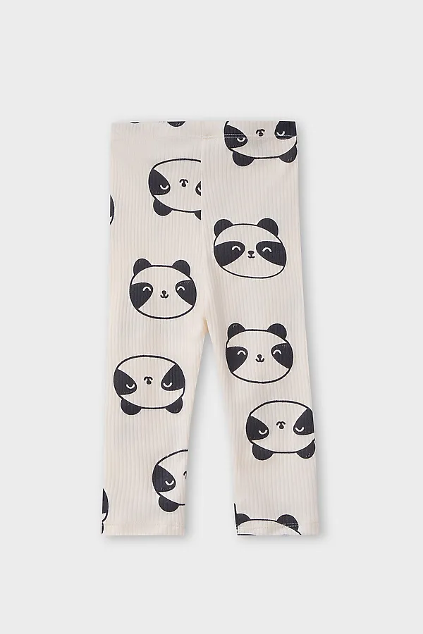 Комплект (Боди+Ползунки) MARK FORMELLE, молочный +панды на молочном - фото 2