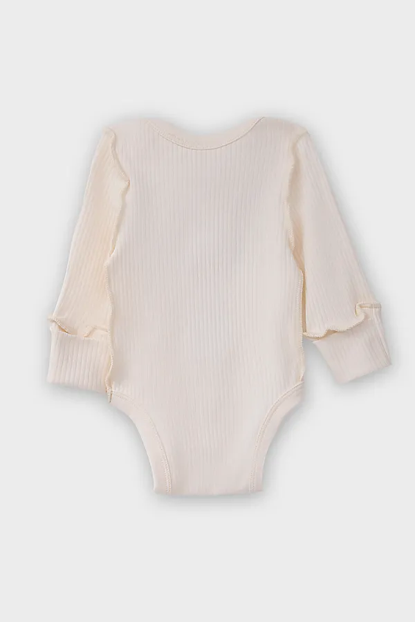 Комплект (Боди+Ползунки) MARK FORMELLE, молочный +панды на молочном - фото 2